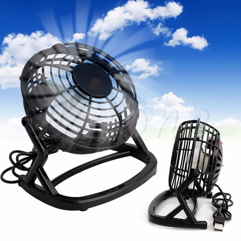 

Notebook Laptop Computer Portable Super Mute PC USB Cooler Desk Mini Fan NEW