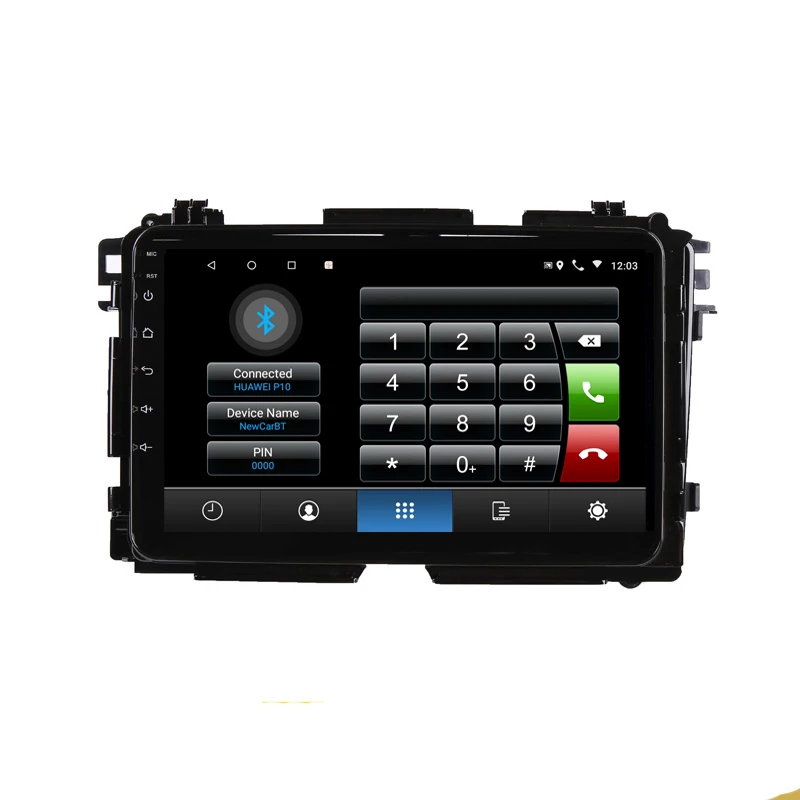 Top 9" 4G RAM 2.5D IPS 8 CORE Android 9.1 Car DVD Multimedia Player GPS For Honda HR-V XRV Vezel 2013 2014-2018 car radio navigation 19