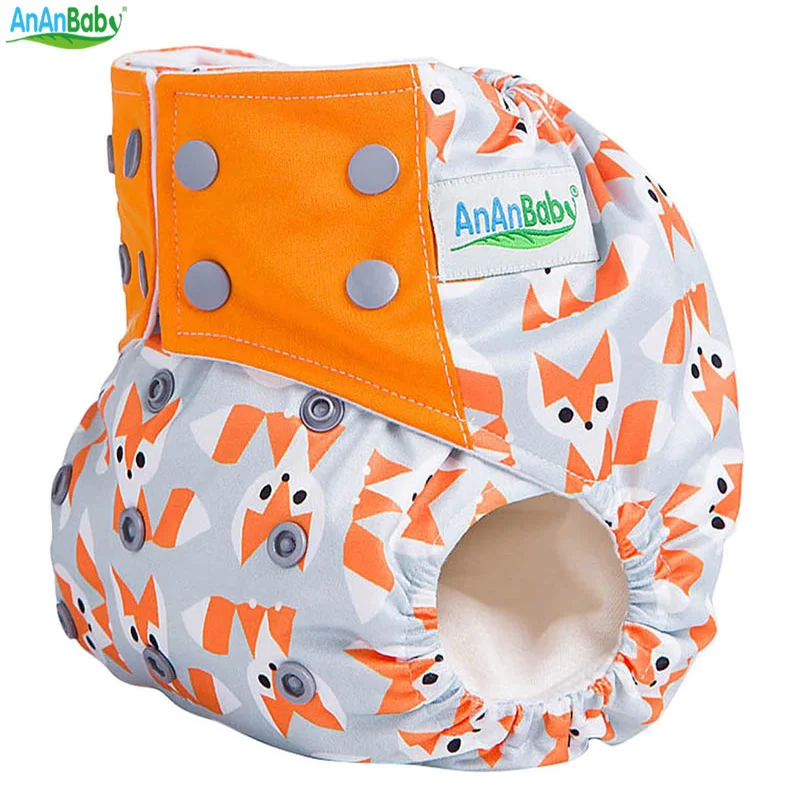 

Baby Cloth Diaper Washable Nappy Sewn 3 Layer Microfiber Insert AIO Nappies Suede Cloth Inner Square Tab