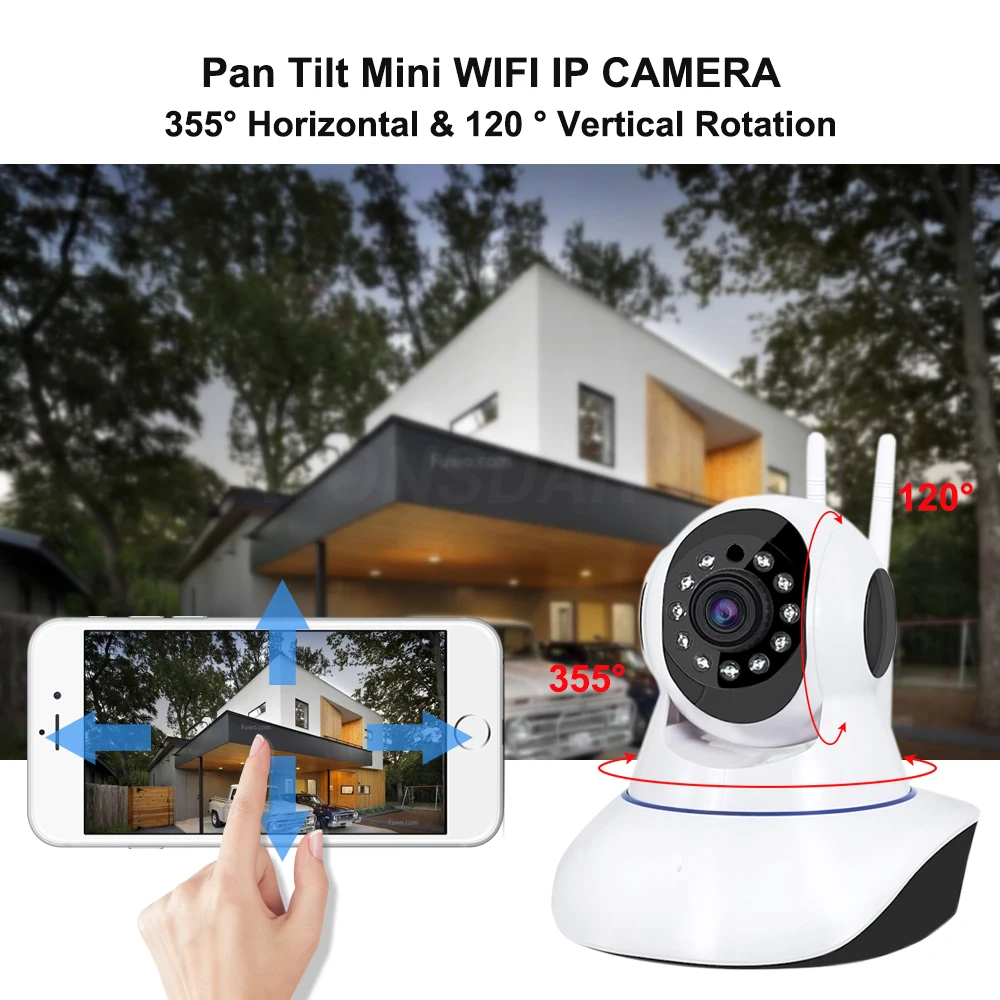 Wonsdar Yoosee, беспроводная ip-камера 1080P 720 P, Домашняя безопасность, для помещений, двухстороннее аудио, панорамирование, наклон, CCTV, WiFi камера, детский монитор, видео
