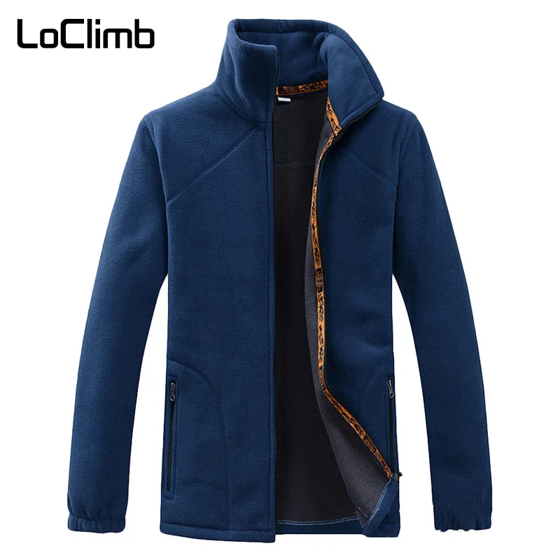 Skup LoClimb męska zimowa kempingowa turystyczna kurtka mężczyźni Outdoor Sports płaszcze męskie wspinaczka Trekking wędkarstwo narciarskie kurtki z polaru AM210