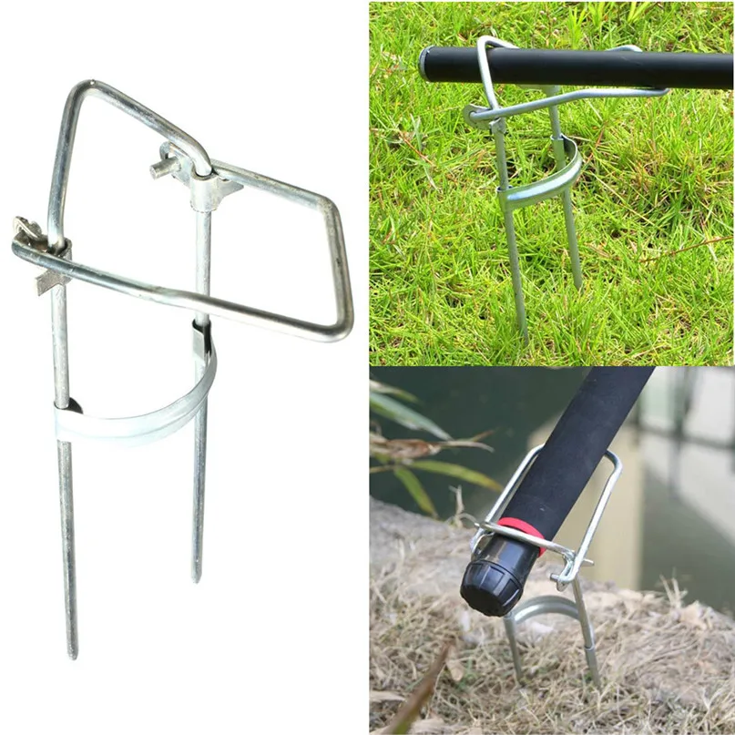 

Adjustable Fish Rod Stand Bracket Angle Adjustable Fishing Rod Holder Telescoping Fishing Tool Hand Rod Holder #2M10