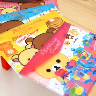 

320*220mm New Korea Cute Cartoon series File bag PVC waterproof Filebag DIY Stationery bag office school supplies