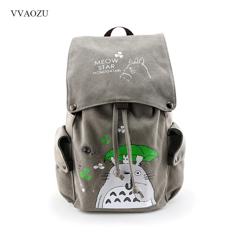 Mochila de lona de Totoro, Mochila de viaje, bolsa de escuela, arte de espada, ataque en línea, Mochila grande, Mochila Escolar, Mochila Escolar Mochila de lona de Totoro, Mochila de viaje, bolsa de escuela, arte de espada, ataque en línea, Mochila grande, Mochila Escolar, Mochila Escolar