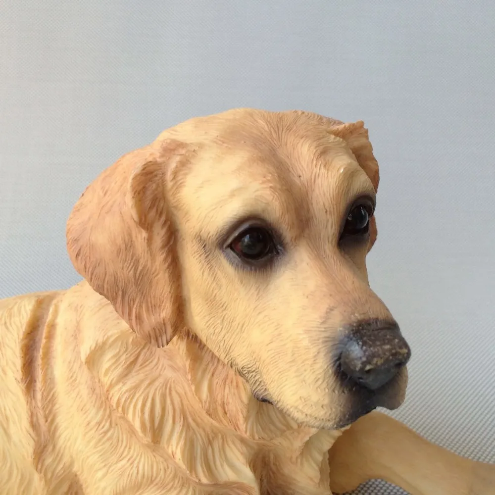 Buy Brown Labrador Retriever Resin Dog European Pop