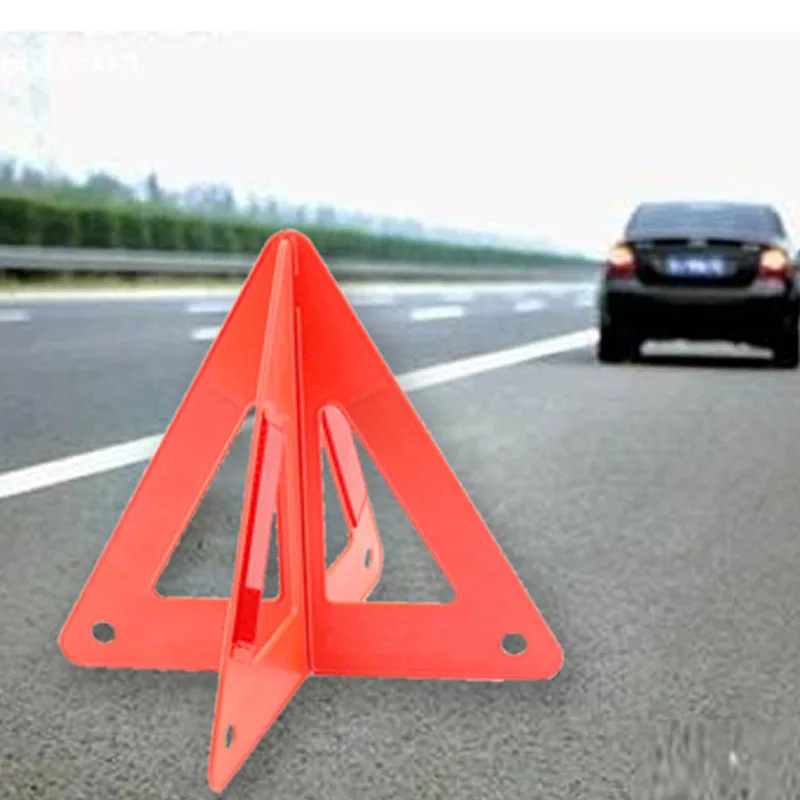 

CHIZIYO Reflective Car Emergency Road Flasher Illumination Sign Triangle Warning Reflective Flash Vehicle Fault Cars