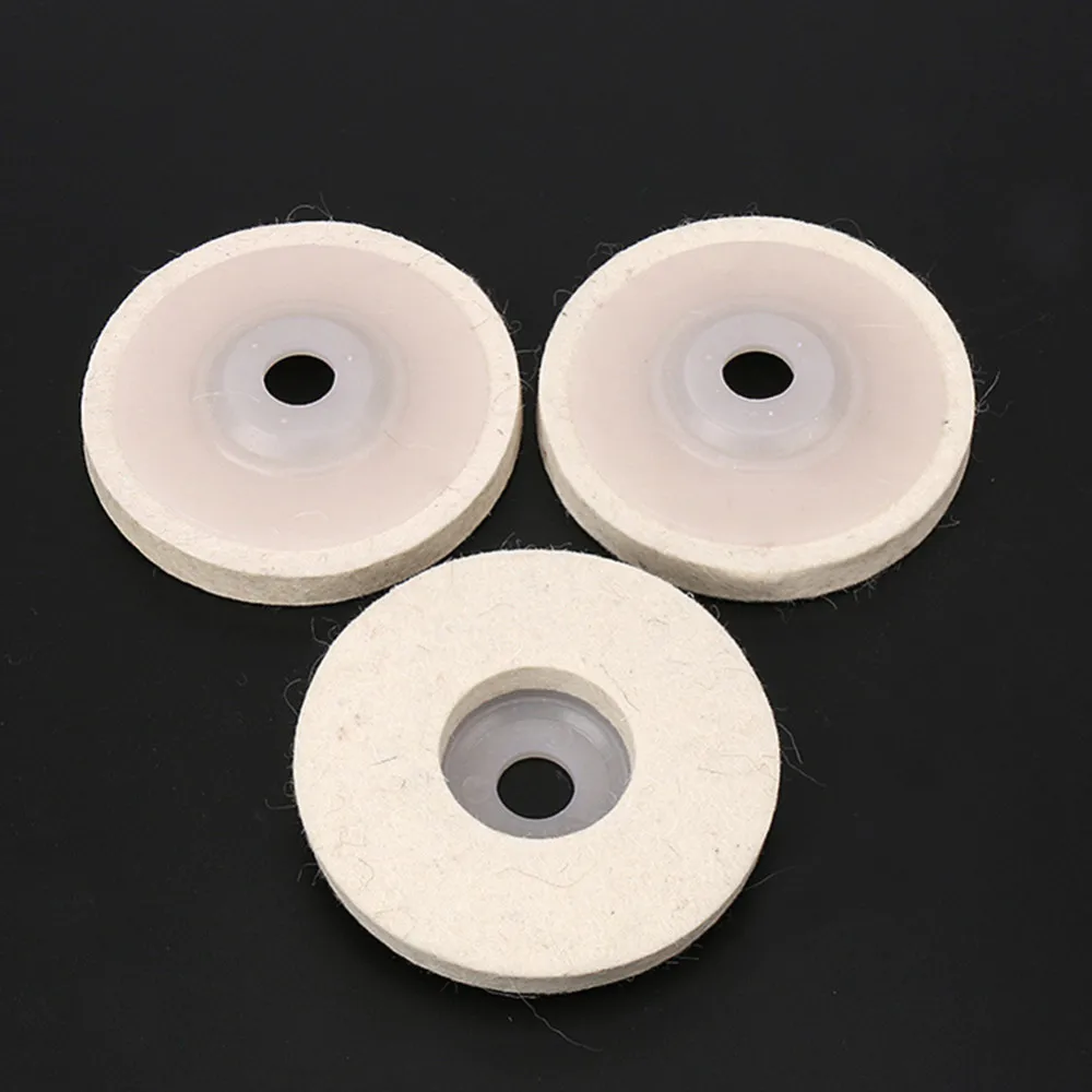 

1Pc 4 Inch Wool Felt Polishing Wheel Angle Grinder Buffing Felt Polishing Disc for Rotary Tool Abrasive Grinding