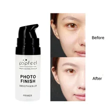 POPFEEL 15ml cara Base Primer maquillaje mágico Invisible minimizador de poros imprimación de maquillaje líquido Base con acabado mate Primer cosméticos TSLM1