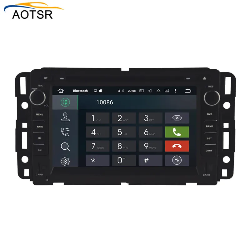 Flash Deal IPS Screen Android 8.1 car dvd player For GMC Yukon/Taho 2007 - 2012 GPS Navigation radio auto stereo Octa Core 4+32G head unit 7