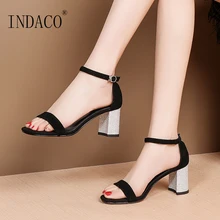 Sandals Women Summer Shoes Women Sandals Summer Footwear Suede Open Toe Cover Heel Thick Heel Shoes Sandals Women Summer Shoes Women Sandals Summer Footwear Suede Open Toe Cover Heel Thick Heel Shoes