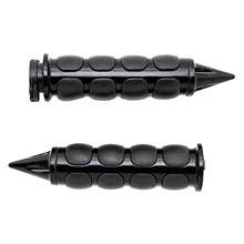 Универсальный Мотоцикл ATV алюминиевый резиновый гелевый ручные ручки для 1' руль Спайк комфорт мотоциклетные ручки