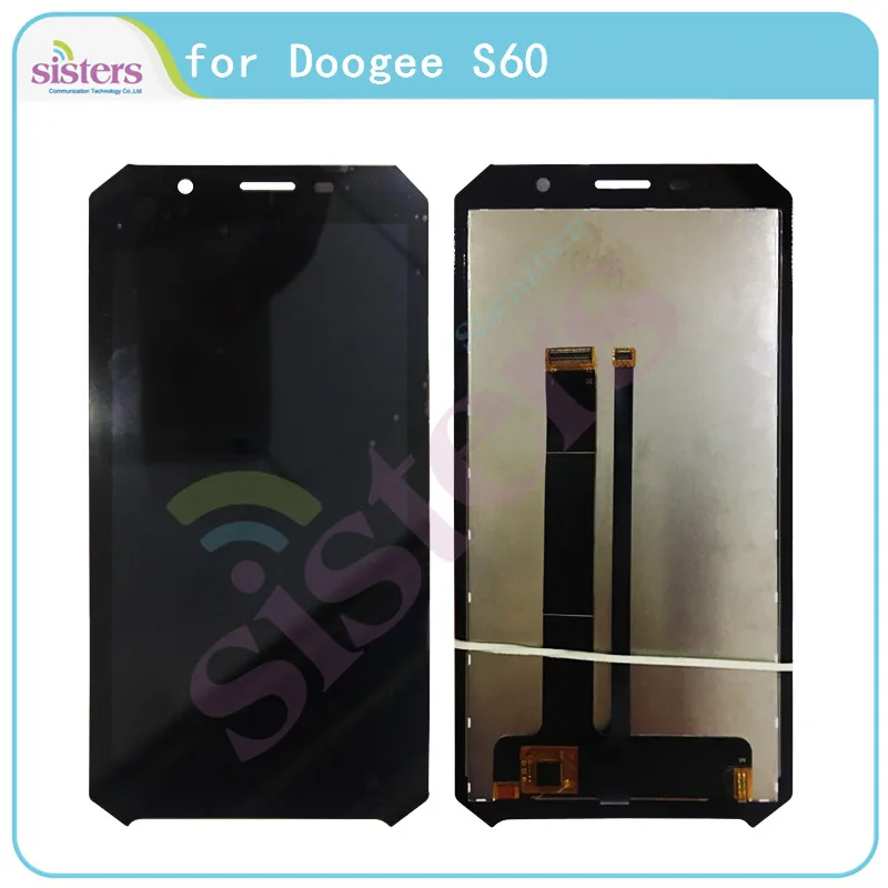 LCD Display For Doogee S60 LCD Screen for Doogee S60 Touch Screen Digitizer LCD Assembly Phone Replacement Original Working Test (1)