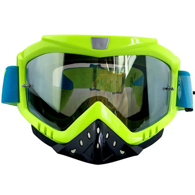 Buy Motorcycle Motocross Ski Glasses Goggle With Nose