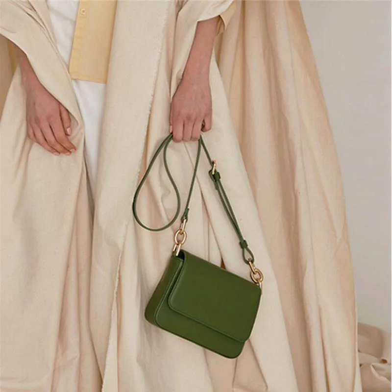 

Casual Pure Color Crossbody Bags for Women Small Square Bags Lady Fashion Simple Style Pu Leather Shoulder Messenger Bag 2019