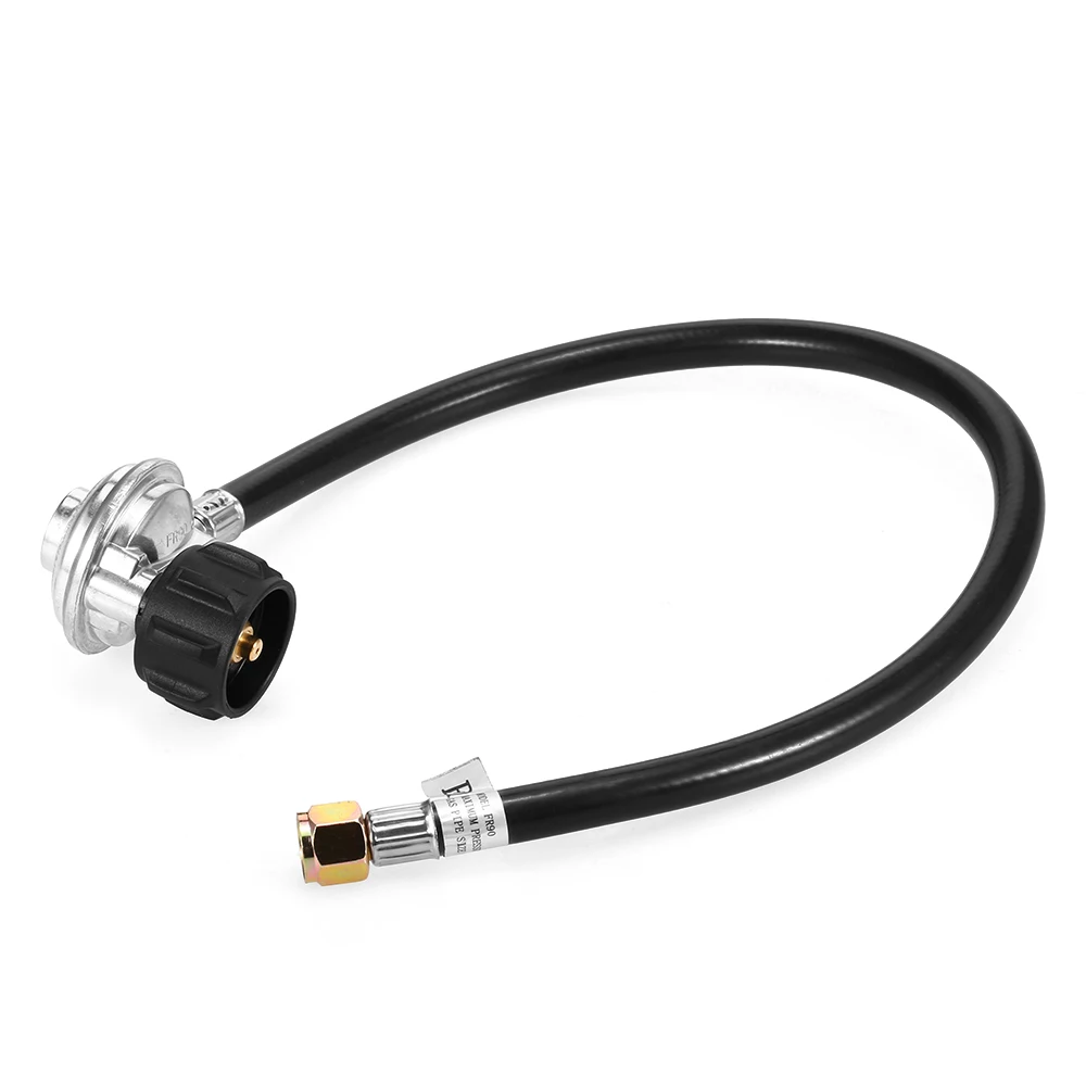 

24 IINCH Propane Hose Regulator QCC1/Type-1 LPG Hose Universal Gas Stove Adapter Hose for Grill Heater Fire Pit Table Stove