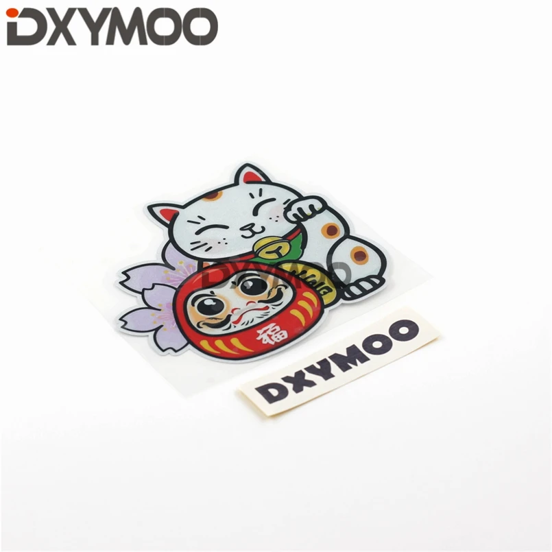 

Fashion Animal Cute Family Pet Truck Tail Window Stickers Lucky Cat Auto Whole Body Bumpers