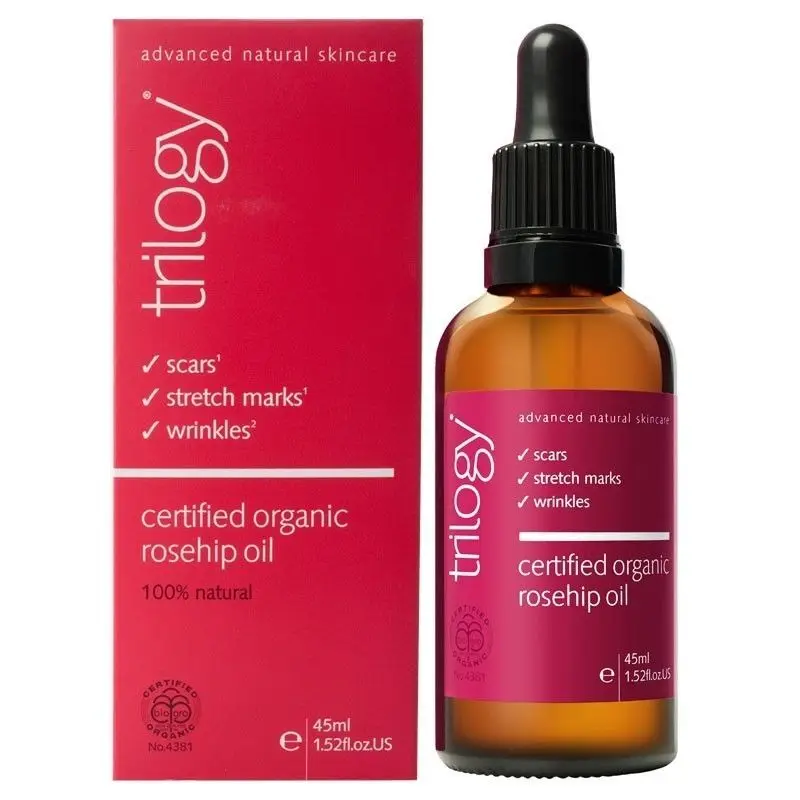 

Trilogy Certified Organic Rosehip Oil 45ml (Rosa Canina Seed Oil)