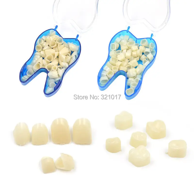 2 Boxes High Quality Dental Temporary Crown Material for Anterior Teeth