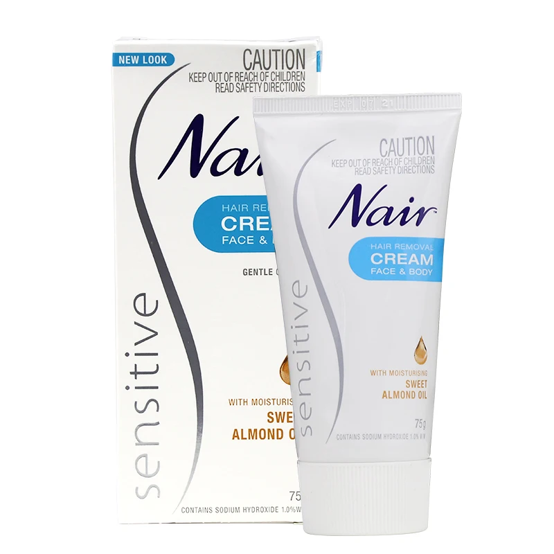 

*NEW*Nair Hair Removal Cream Face&Body With Moisturising Sweet Almond Oil 75g