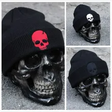 New Fashion Autumn And Winter Men Women Wool Cap Punk Hip-hop Skull Bone Knitted Hat Beanies Skullies Casual Mask Warmer Gorros