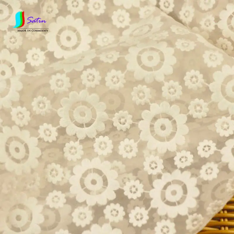 Высококачественное белое тяжелое свадебное платье из органзы с вышивкой; маленькое платье; сетчатая одежда с вышивкой; S083M
