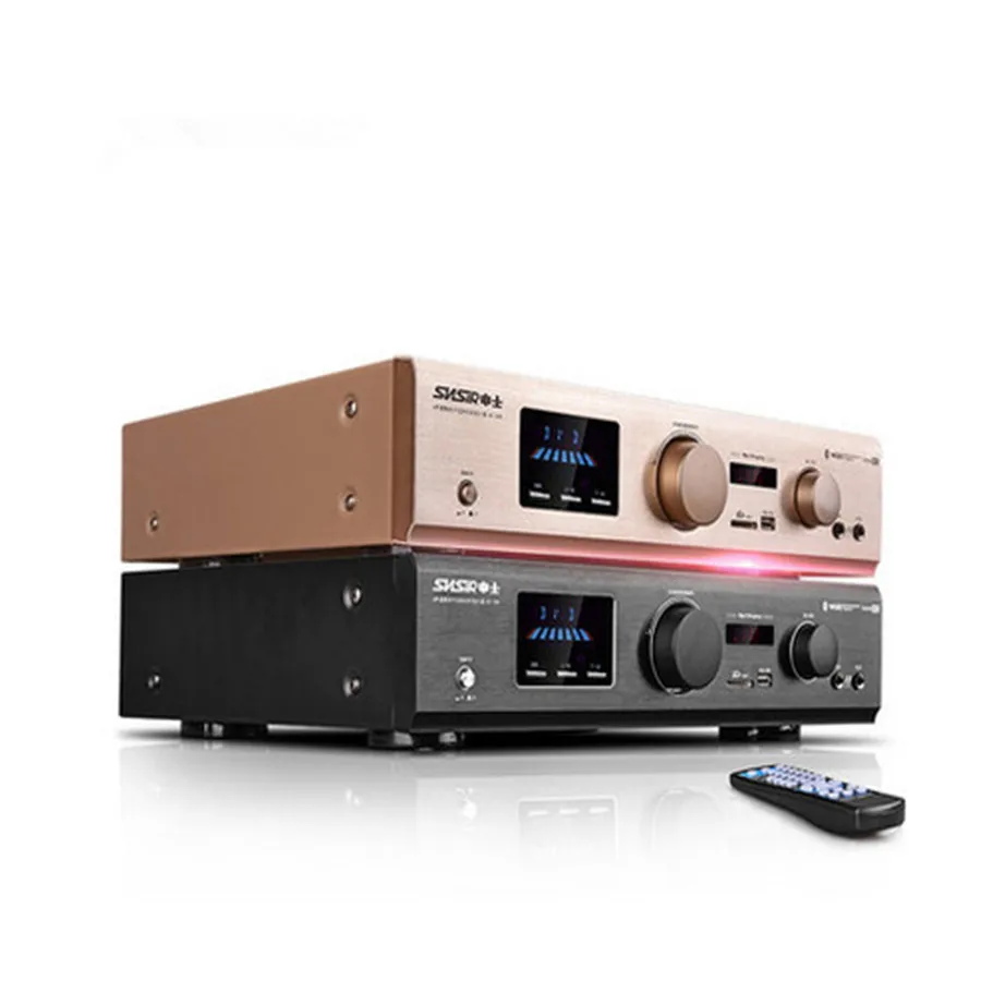 

AV-388 / AV-288 600W 5.1 channel Bluetooth home theater karaoke audio amplifier fiber coaxial Bluetooth USB / SD APE lossless