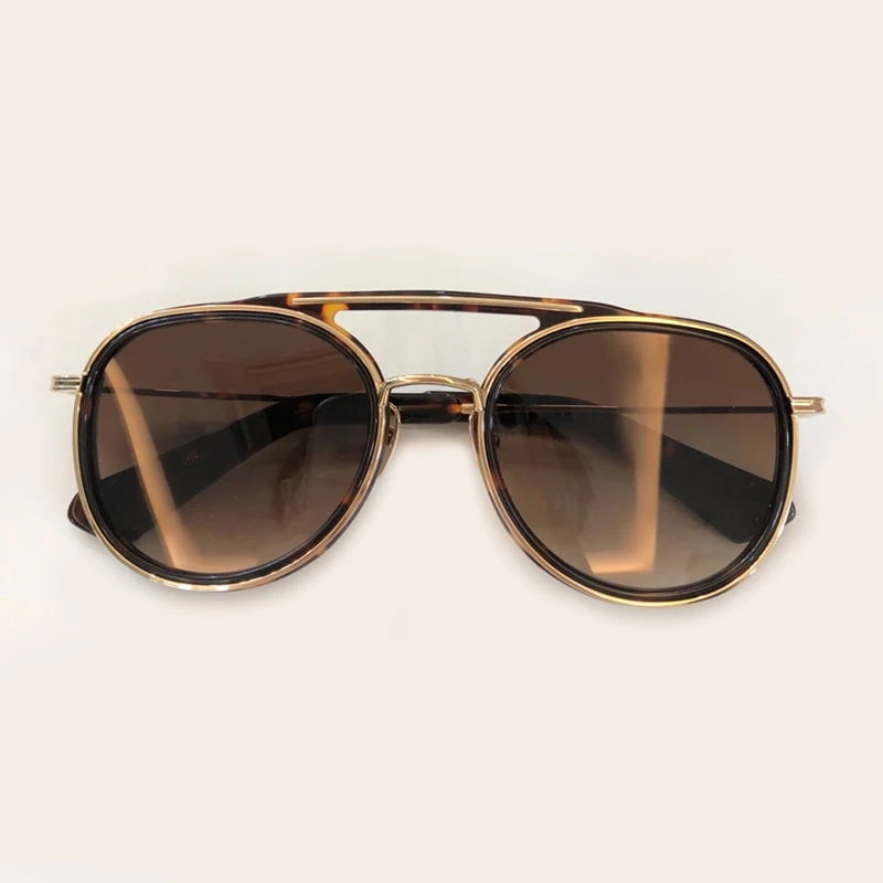 1 Mode no Feminino 7 Designer Sol 2 Runde Frauen no no 4 Legierung 2019 Marke Nase no Zwei 3 6 Oculos no Brillen 5 De Sonnenbrille Brücke Rahmen no No Luxus qatpxUa