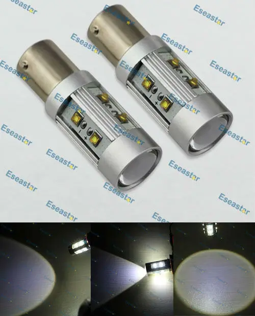 2 шт/комплект 29 Вт светодиод высокой Мощность Spotlight c. r. e. e, 7507 c. r. e. E LED, PY21W светодиодные лампы, bau15s LED High Поу