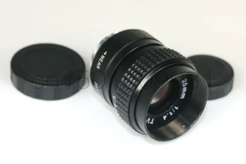 25 мм f1.4 С-образное крепление для объектива Объективы для видеонаблюдения для цифровой камеры olympus M4/3 E-P1 E-PL1 G1 GF1 GH1 EPM1 OM-D EM5 EM10& для sony NEX-3 NEX-5 NEX-7 A6300 A6500