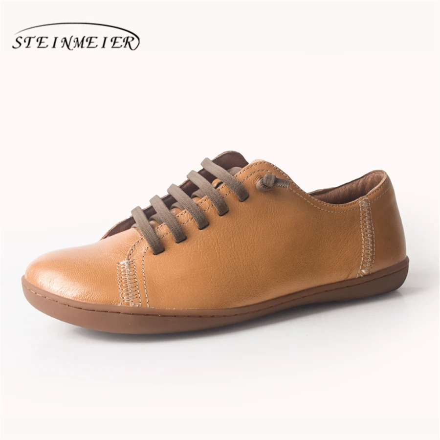 

Women flat shoes genuine leather barefoot Casual Shoes woman Flats ballerinas sneakers Female Footwear spring shoes 2019