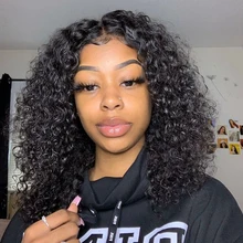 Sleek Curly Lace Front Human Hair Wigs Brazilian Water Wave Human Hair Wig Remy Long Bob Lace Front Wigs Free Shipping Sleek Curly Lace Front Human Hair Wigs Brazilian Water Wave Human Hair Wig Remy Long Bob Lace Front Wigs Free Shipping