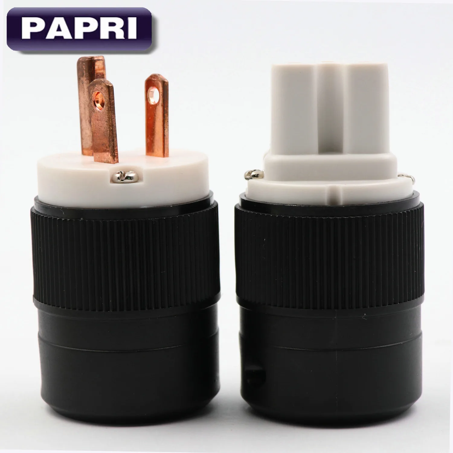 PAPRI Power Cord Plugs US Standard Power Plugs HiFi AC Socket Pure
