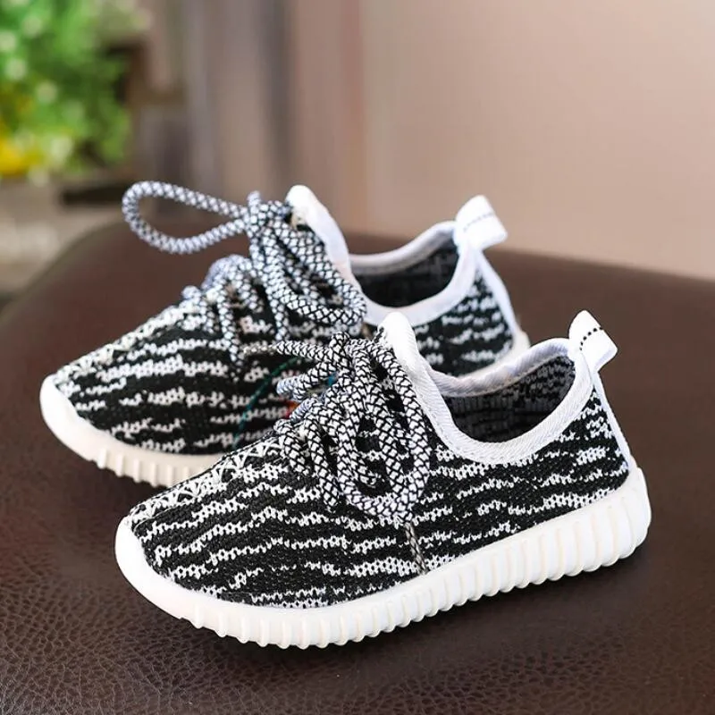 

Spring Kids Casual Running Shoes Boys Outdoor Sports For Girls Sneakers Mesh Breathable Fashion Damping Children Hiking Shoes