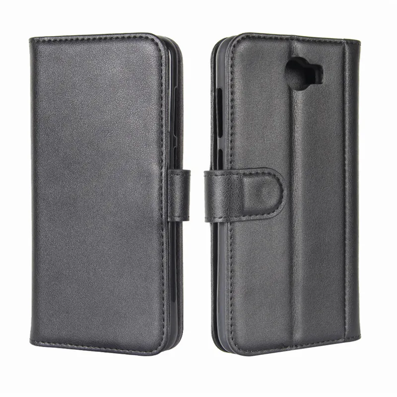 For Huawei Y6 II Compact Case Huawei Y6 II Compact Cover 5.0 Genuine Leather Flip Case For Huawei Y6 II Compact Phone Case Bag (9)