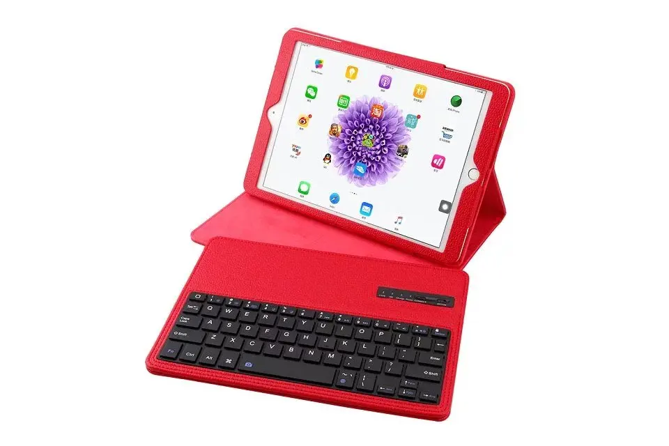 For ipad 9.7 2017 2018 A1822 A1893 Wireless Bluetooth Keyboard Case