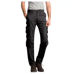 Feitong Лето 2019 мужские брюки модные мужские брюки средней высоты Длинные свободные повседневные многокарманные рабочие брюки уличная одежда