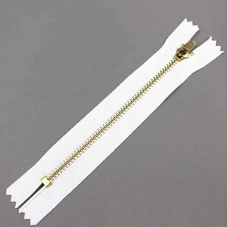 copper metal zipper 2