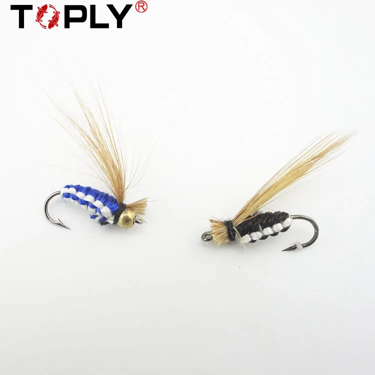 Sets of Fishing Lures 32Pcs Ladybug Style Fly Fishing Hooks Set of Fly