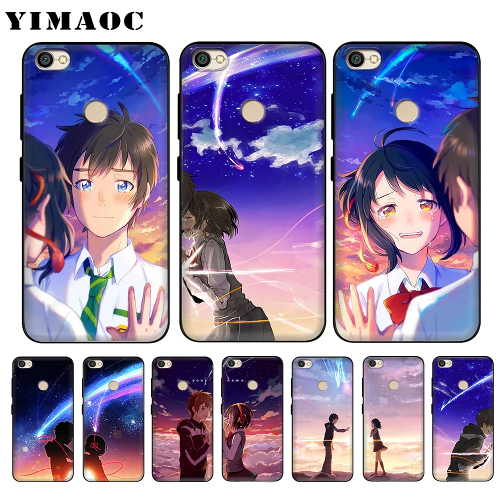 

YIMAOC your name couple Soft Case for Xiaomi Redmi 4A Note 4X 5 Plus 5A Pro Prime