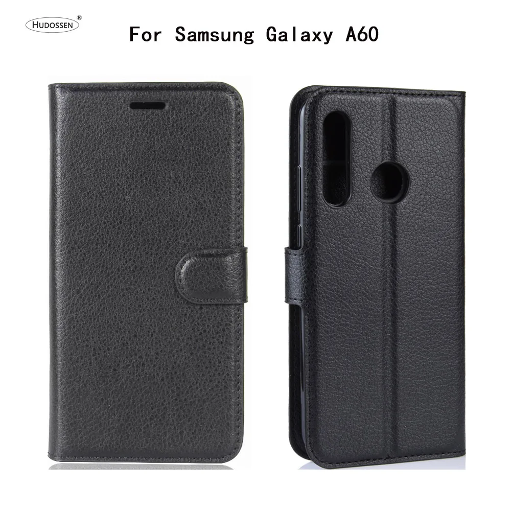 HUDOSSEN For Samsung Galaxy A60 A606F Flip Case Luxury Leather Book Style Silicon Cover Wallet Case Coque For Galaxy A60 HUDOSSEN For Samsung Galaxy A60 A606F Flip Case Luxury Leather Book Style Silicon Cover Wallet Case Coque For Galaxy A60