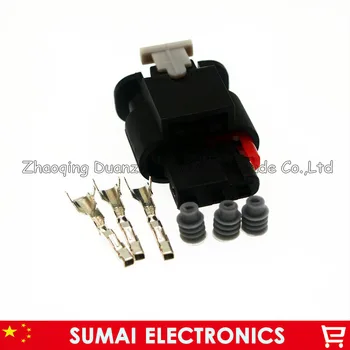 

Tyco 3Pin reversing radar probe / electric eye plug connector for Ford, Land Rover,Range Rover, Freelander, Jaguar,3 Pin