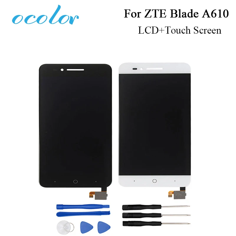 ЖК дисплей и сенсорный экран для ZTE Blade A610|screen touch|touch screen digitizerzte replacement |