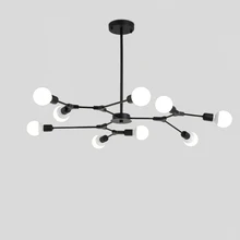 Скандинавские ветви люстра светильник ing для гостиной современный простой Spide люстра Ретро подвесной светильник светильники