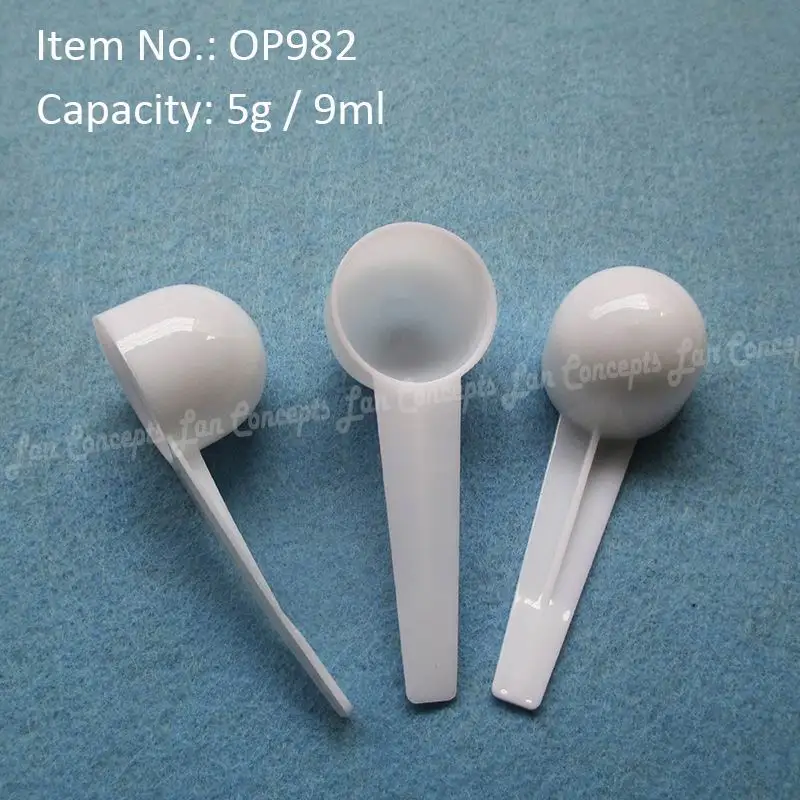 9 cucchiai dosatori, 5 g, 7,5 g, 10 g, 15 g, 20 g, 25 g, 30 g, 35 g, 50 g, cucchiai dosatori riutilizzabili per il lavaggio, caffè, latte, cereali in polvere, misurino dosatore