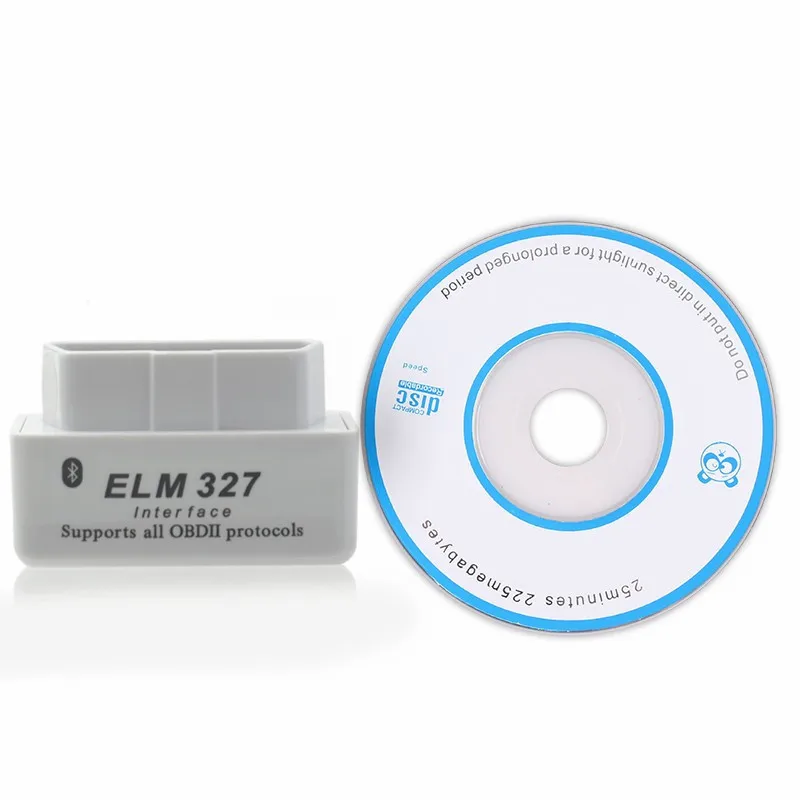 10 PSE мини ELM327 V1.5 bluetooth-адаптер белый автомобиль OBD2 OBDII автомобиля elm327 v1.5 Авто Диагностический Интерфейс