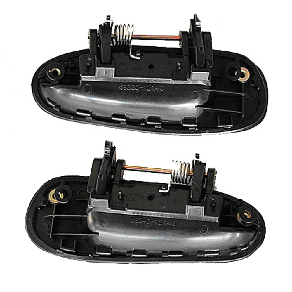 Car Truck Parts Front Left Outside Door Handle Black For 1993