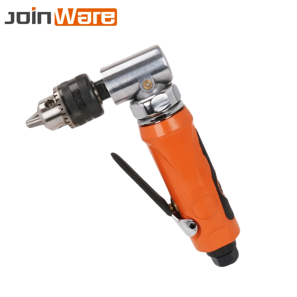 1/2" Air Drill Right Angle Type 0.6-6mm Compressor Automotive Pneumatic Tool Set 