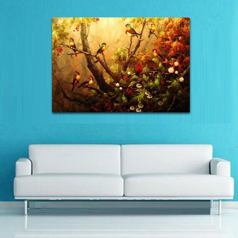 home decor landscape oil painting