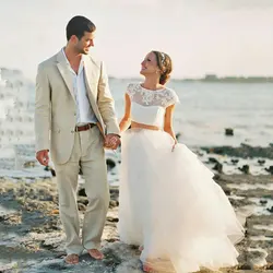 Summer Beach Ivory Linen Men Suits for Wedding Men Suits with Pants 2Piece Groom Tuxedo Terno Masculino Man Blazer Costume Homme Summer Beach Ivory Linen Men Suits for Wedding Men Suits with Pants 2Piece Groom Tuxedo Terno Masculino Man Blazer Costume Homme