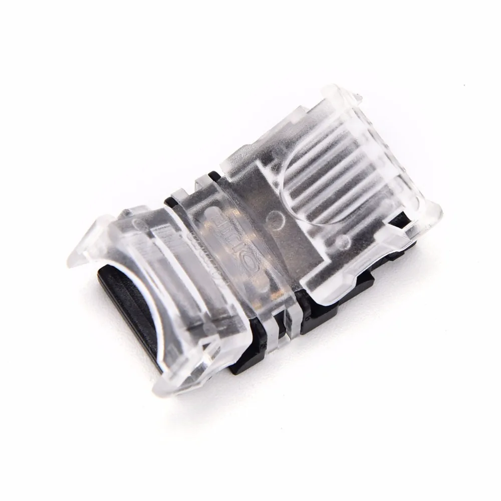 

1pcs New 4Pin LED Connector for 10mm 5050 5630 RGB Waterproof LED Tape Light Strip to Wire Connection Conductor